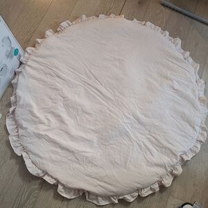 Round baby play mat
